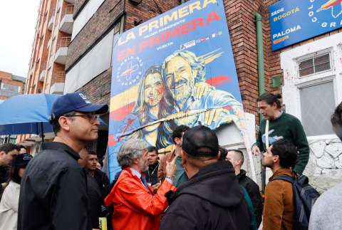 Autoridades rechazan actos de vandalismo contra la sede de Paloma Valencia en Bogotá