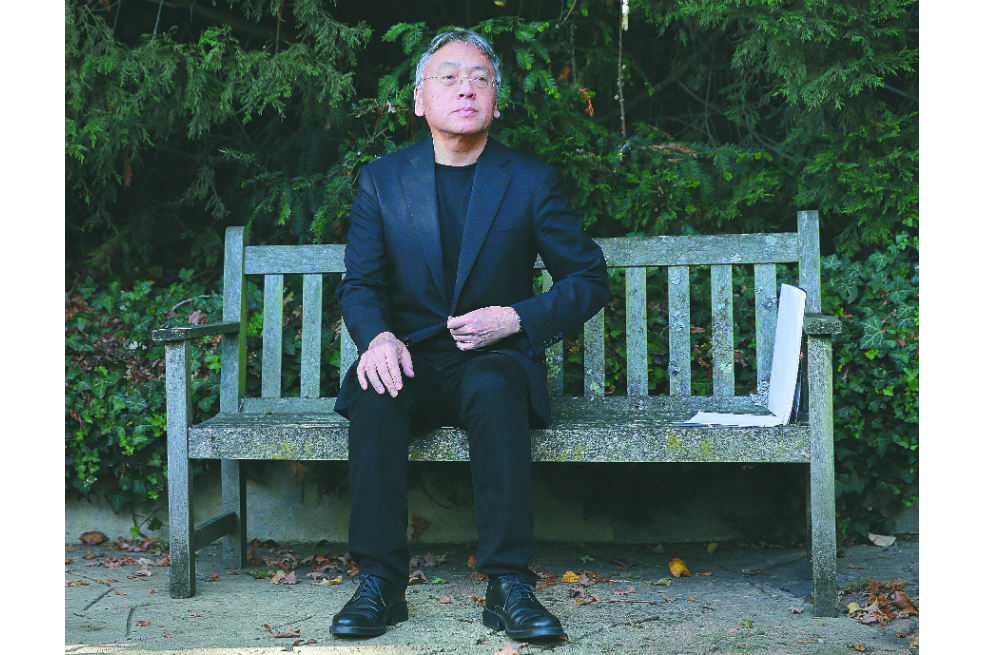 Kazuo Ishiguro, premio nobel de literatura. / AP