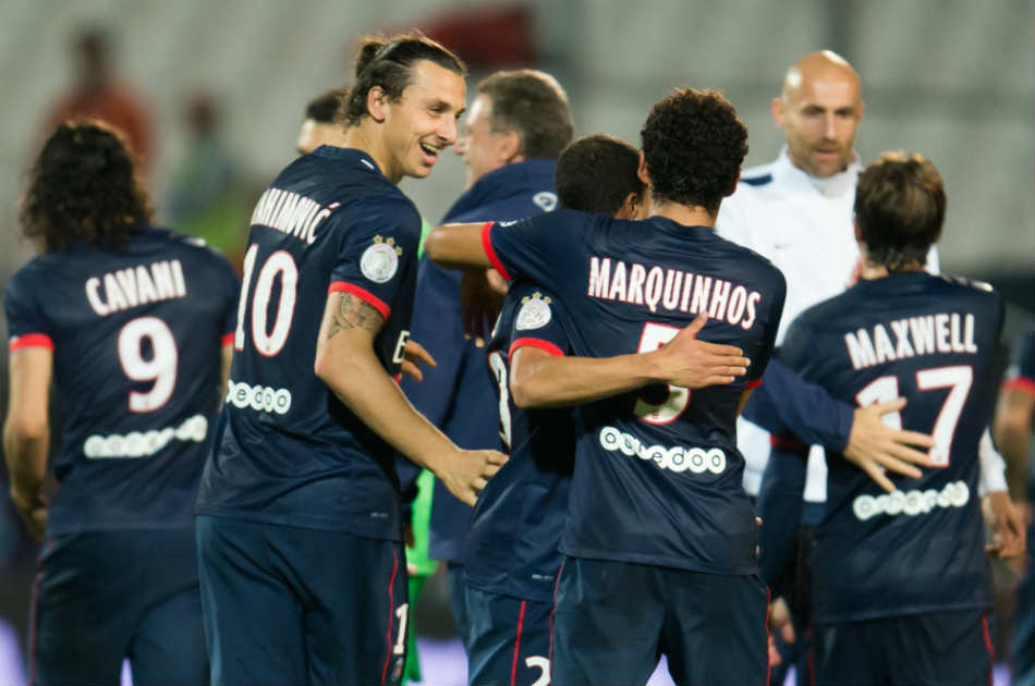 PSG y Mónaco comparten el liderato de la Liga 1 de Francia. / AFP