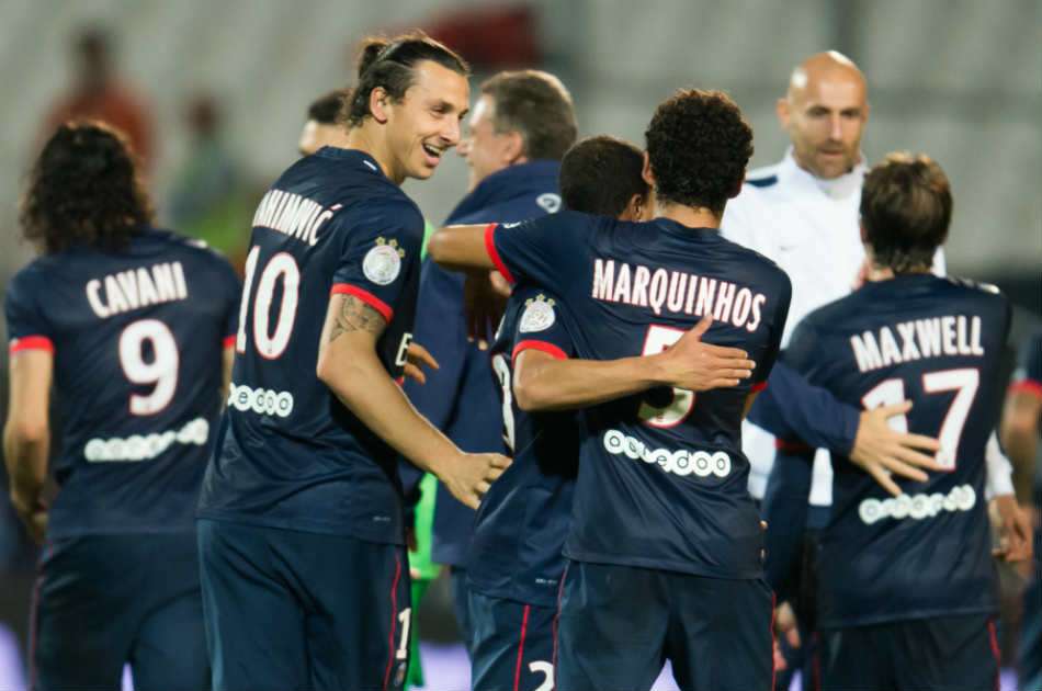 PSG y Mónaco comparten el liderato de la Liga 1 de Francia. / AFP
