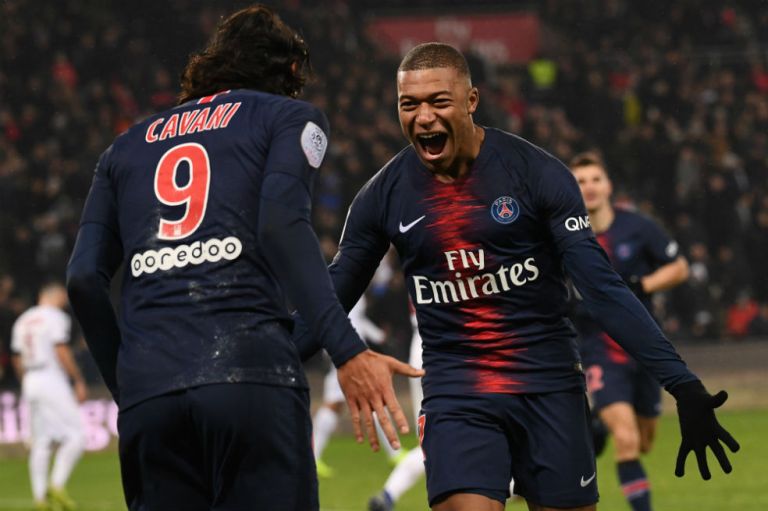 El PSG aplastó al Guingamp: lo goleó 9-0 en el Parque de los Príncipes