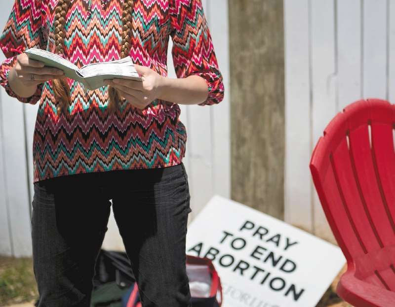 Varios estados conservadores han emprendido una ofensiva contra el derecho al aborto en Estados Unidos.  / AFP
