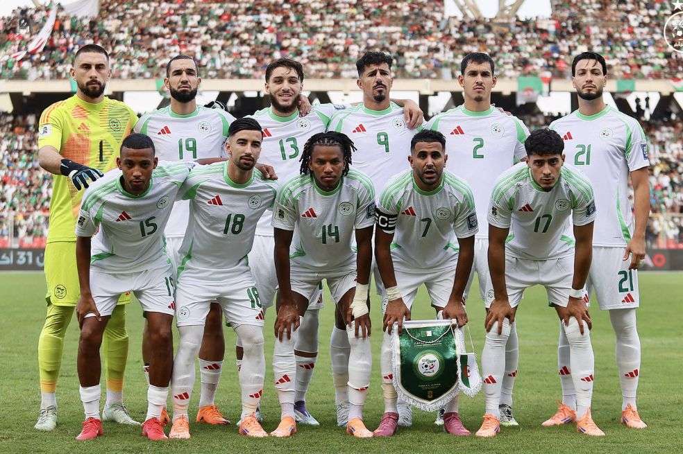 Futbolistas de la selección de Argelia, nuevo equipo clasificado al Mundial de 2026.
