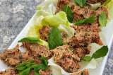 Receta para preparar langostinos con apanado de patacón