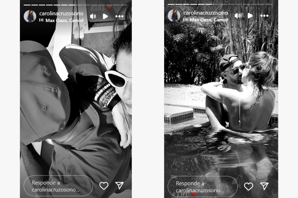 El ardiente momento que recordó Carolina Cruz junto a su novio Jamil Farah
