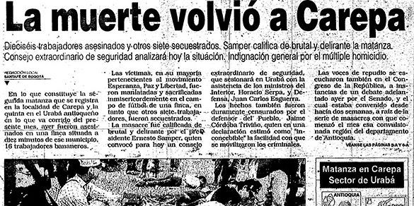 Los siete pecados capitales de la guerra