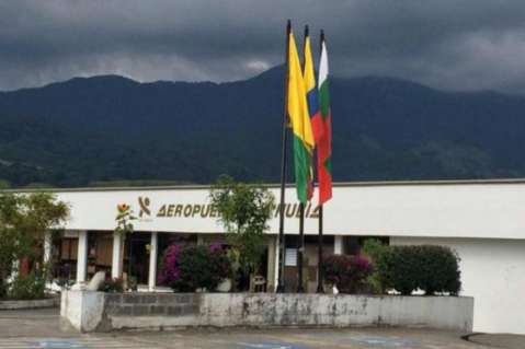 Este martes amaneció cerrado el aeropuerto La Nubia de Manizales