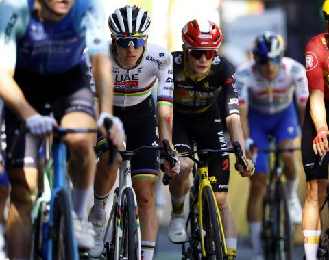 Así quedó la clasificación general del Tour de Francia tras la caída de Pogacar