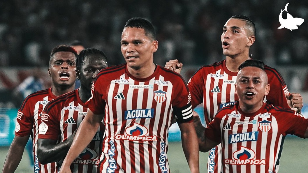 Carlos Bacca fue el encargado de darle la ventaja parcial a Junior frente a Millonarios en la Superliga