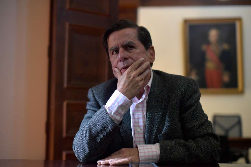 Ministro del Interior, en entrevista.