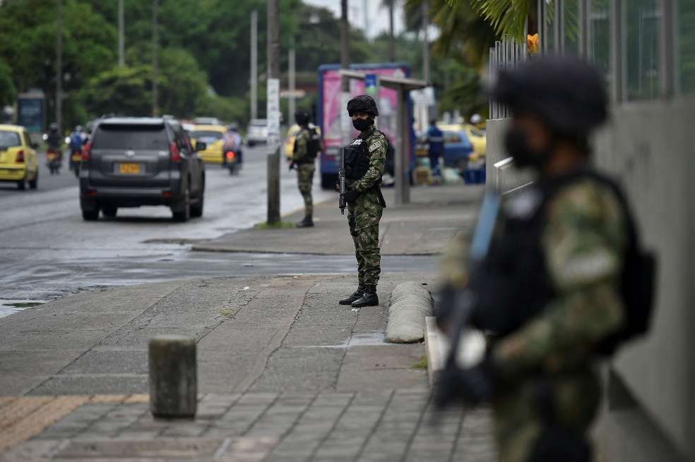 despliegue militar cali