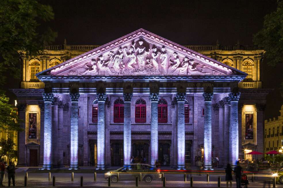Teatro Degollado, Guadalajara / Cortesía Signify