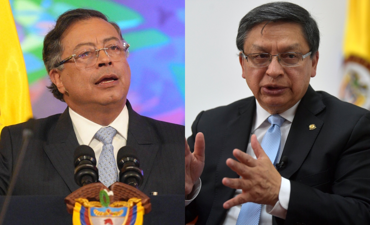 Gustavo Petro y Jorge Enrique Ibáñez
