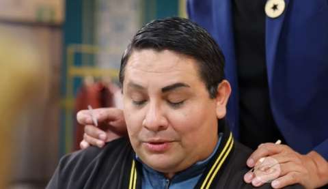 Imitador de Gilberto Santa Rosa rompió en llanto en ‘Yo me llamo’, ¿Por qué?