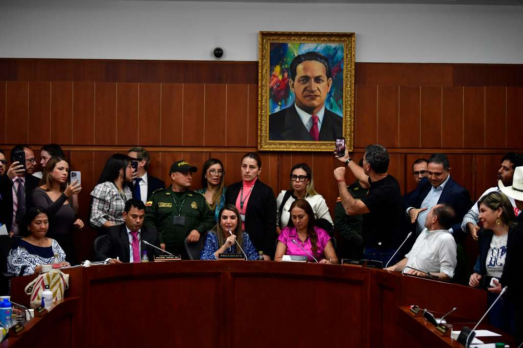 Debate de la reforma laboral del gobierno de Gustavo Petro la cual se hundió en la Comisión Séptima del Senado