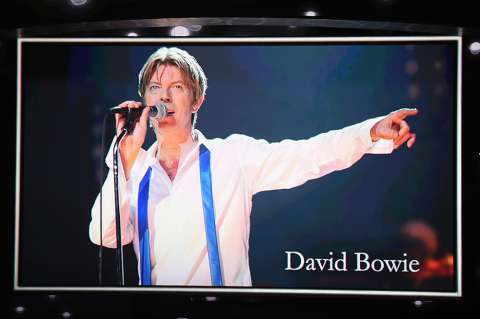 David Bowie, el gran ganador de los premios Brit