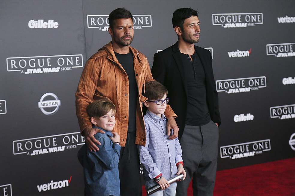 Ricky Martin quiere aumentar la familia. Ya tiene 4 hijos.