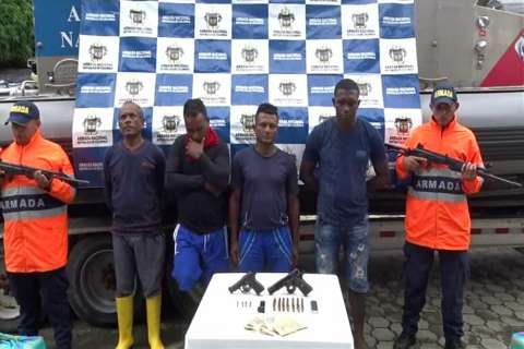 Incautan media tonelada de cocaína en Tumaco (Nariño)