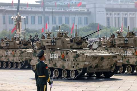 China mostró su fuerza en un desfile militar al que asistieron Putin y Kim Jong-un