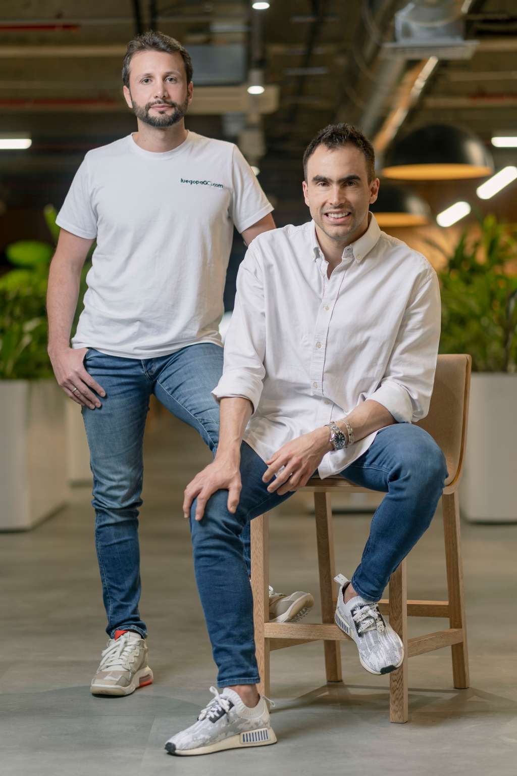 Martín Peláez Restrepo y Emilio Villegas Molina