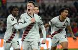 Bayer Leverkusen venció 2-0 a Roma en la ida de las semifinales de la Europa League