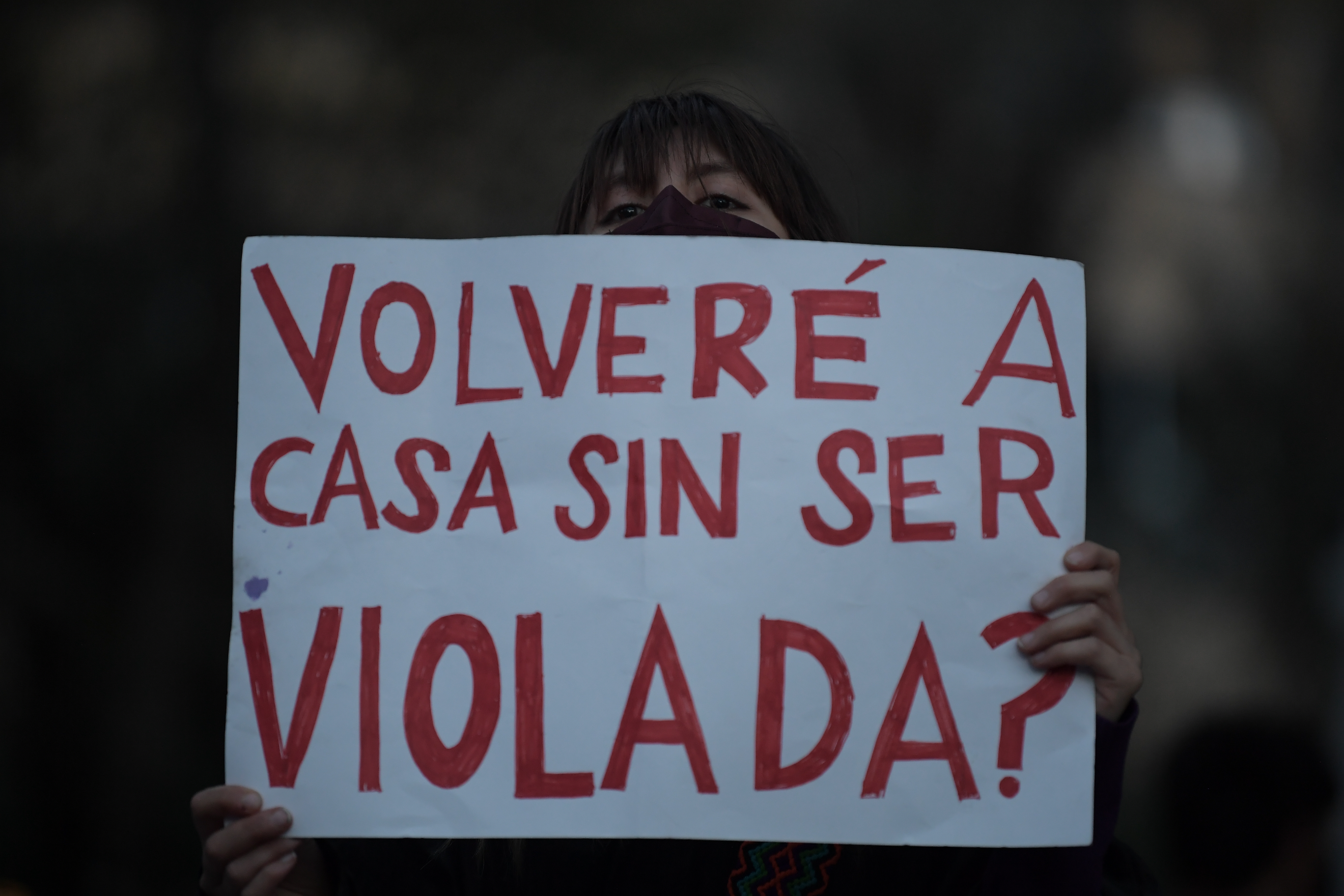 Protesta contra el abuso policial el 12 de Septiembre, motivadas por el presunto caso de violación a tres mujeres por parte de integrantes de esta institución.