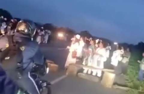 Arhuacos bloquearon vía Valledupar-Bosconia en Cesar: ¿por qué protestan?