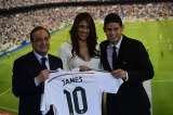 Florentino Pérez sobre James: "Llega un hombre que seduce por su calidad"