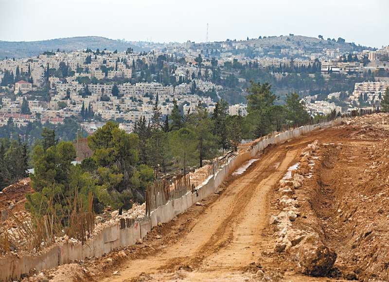 Vista general del asentamiento de Ramat Shlomo, Palestina. / EFE