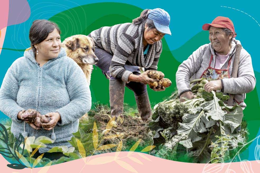 Ella alimenta al mundo: impulsando a mujeres rurales