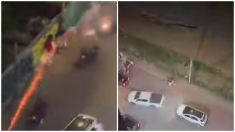 Hinchas de Tolima lanzaron pólvora cerca del hotel donde se concentra Junior