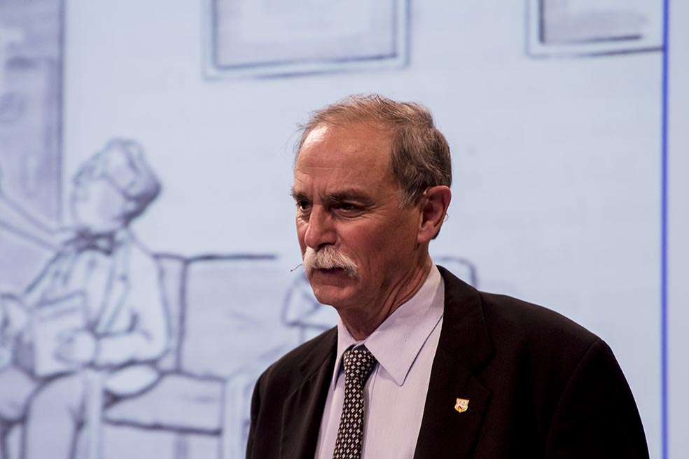En 2012 David Jeffrey Wineland recibió el Premio Nobel de Física junto a Serge Haroche. /Parque Explora