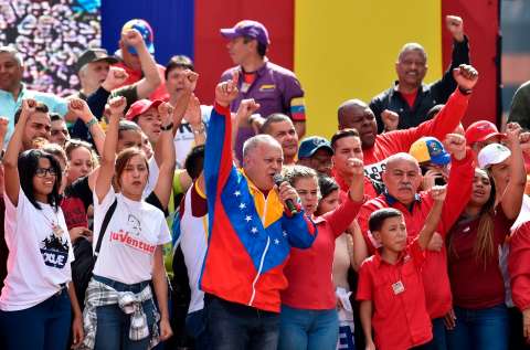 “El día que la oposición pase la raya, la justicia tiene que actuar”, Diosdado Cabello
