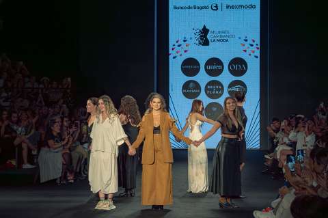 ´Mujeres Cambiando la Moda´, programa del Banco de Bogotá, debutó en Colombiamoda
