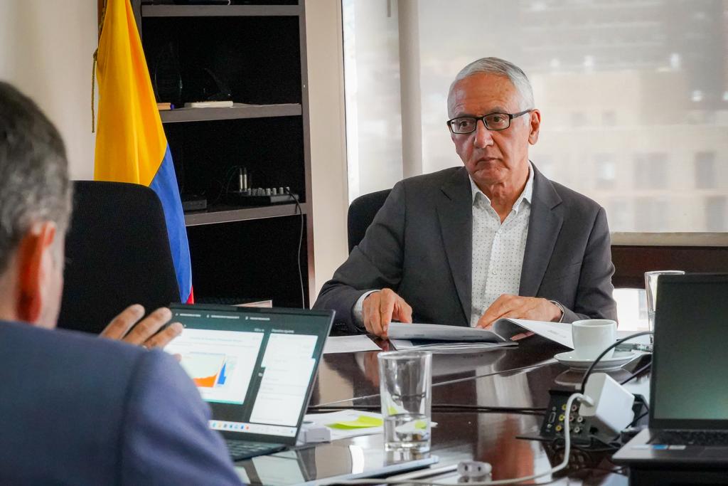 Reunión en el Ministerio de Salud con EPS. /Minsalud