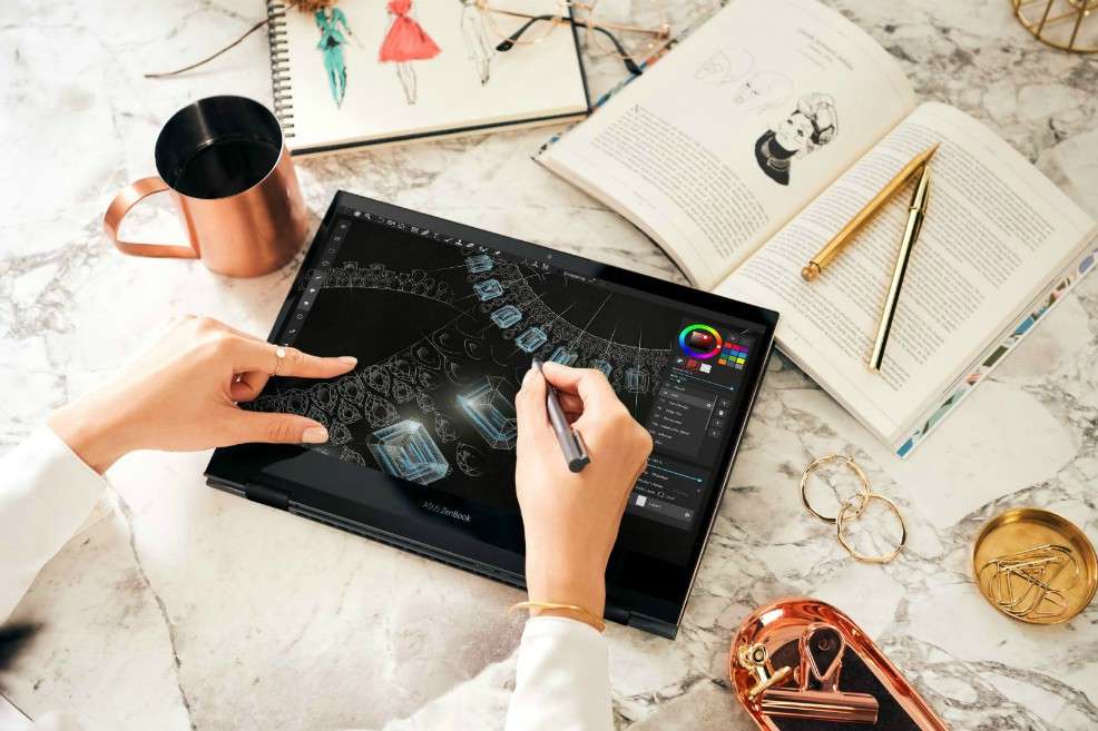 El ZenBook Flip S es un convertible en PC y tableta que tiene 13,9 mm de grosor y pesa 1,2 kg.