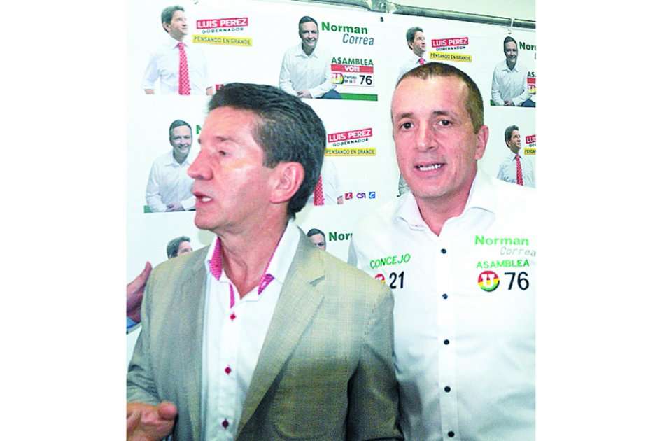 Luis Pérez y John Fredy Rendón.