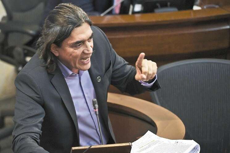 Gustavo Bolívar, senador de la Lista de los Decentes. / El Espectador