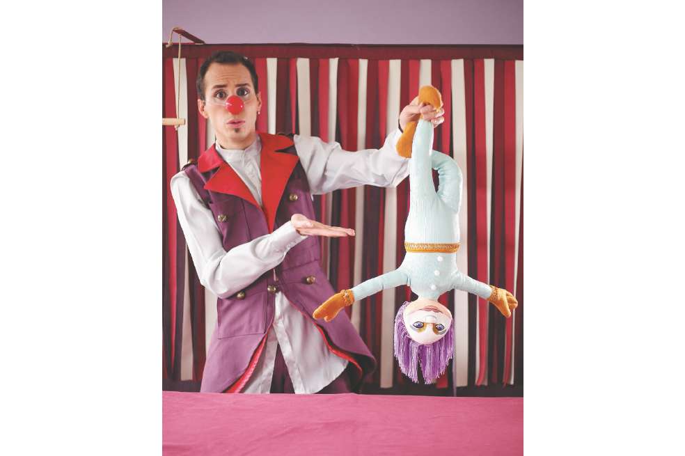Sergio Murillo da vida a Mercurio y demás personajes del “Circo de las Maravillas”. / Cortesía