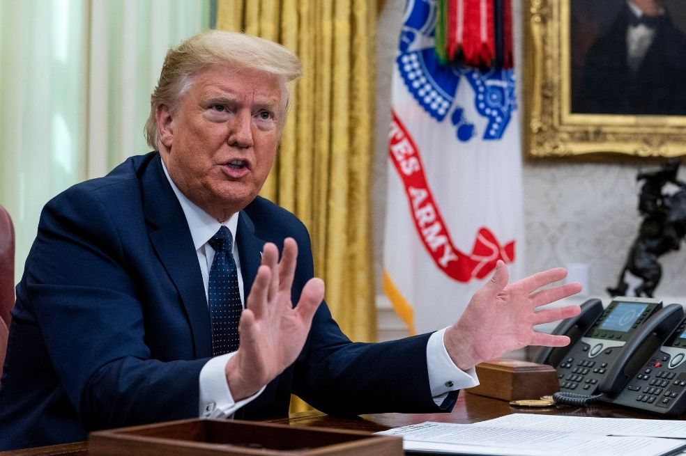El presidente de Estados Unidos, Donald Trump.
