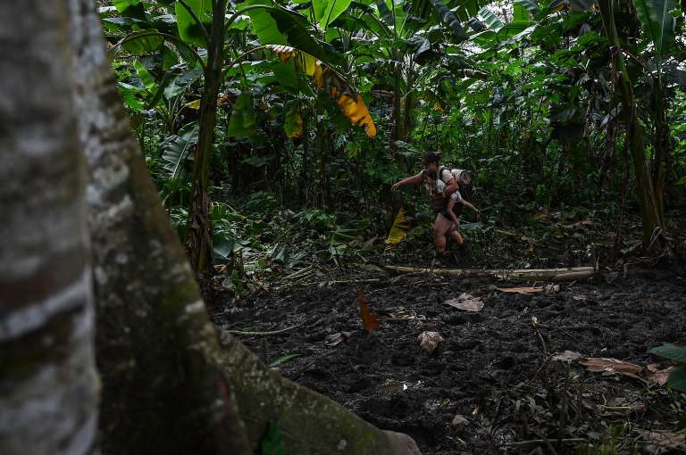 Niños Migrantes en el Darién