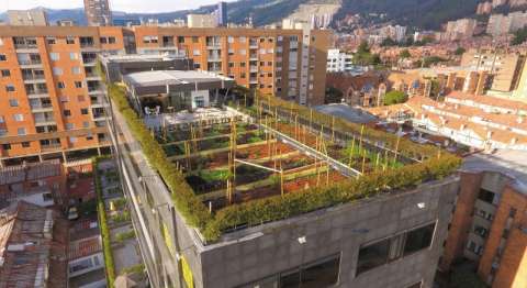 Un pedazo de campo en las terrazas de Bogotá