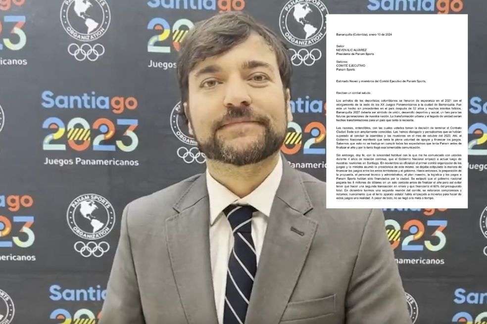 El exalcalde de Barranquilla se sumó a los intentos por recuperar la sede de los Panamericanos 2027.