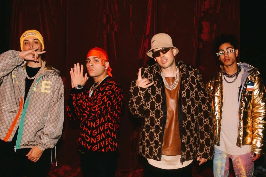 Lee Brian, De La Ghetto, Kevvo y Noriel son artistas de reguetón.