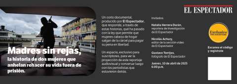 “Madres sin rejas”: así puede asistir al conversatorio para conocer esta historia