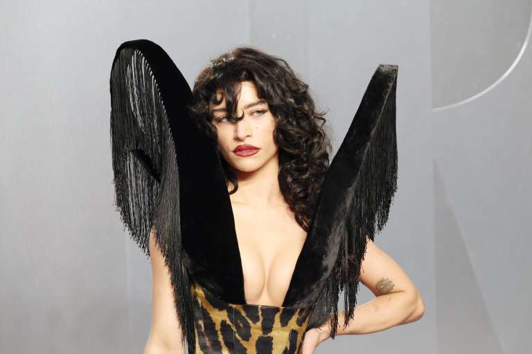 Los Angeles (United States), 16/03/2026.- Odessa A'zion arrives at the 2026 Vanity Fair Oscar Party following the 98th annual Academy Awards ceremony at Los Angeles County Museum of Art (LACMA) in Los Angeles, California, USA, late 15 March 2026 (issued 16 March 2026). EFE/EPA/NINA PROMMER