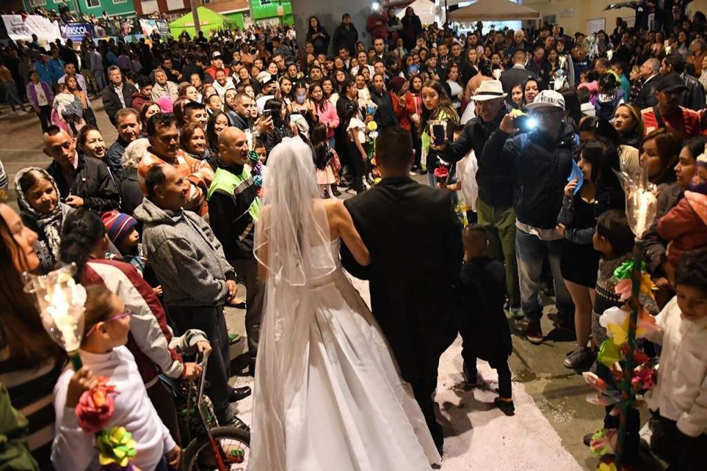 Inicialmente se iban a casar 118 parejas, pero algunas no pudieron porque no cumplían con los requisitos. / José Vargas - El Espectador