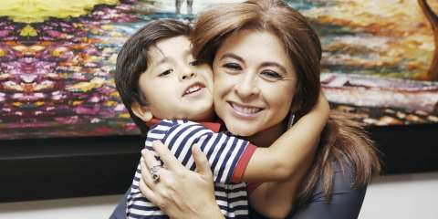 "Somos una familia diferente", Alexandra Montoya