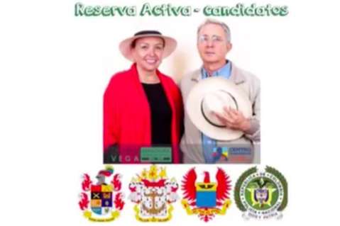Uribistas dicen que publicidad electoral con FF.MM. fue "equivocación de buena fe"