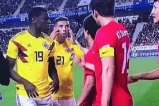 Así fue el ofensivo gesto de Edwin Cardona hacia los jugadores surcoreanos